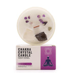 Velas de Cristal de Chakra  - Chakra da Coroa - Sahasrara
