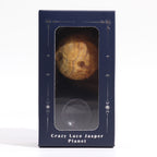 1x Planeta Jasper con soporte - MERCURIO - 40 mm