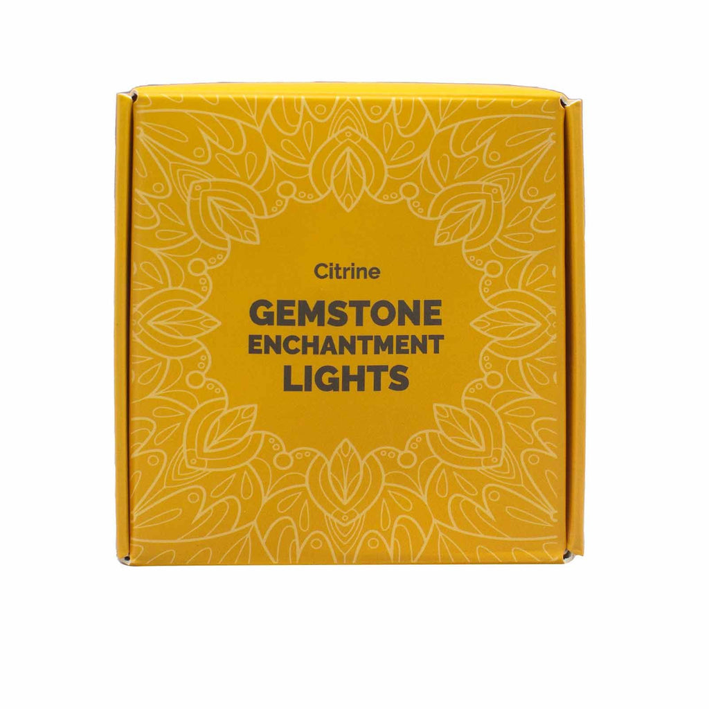 Luzes de Pedras Preciosas - Citrino Fumado