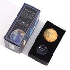 1x Planeta Jasper con soporte - MERCURIO - 40 mm