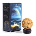 1x Planeta Jasper con soporte - MERCURIO - 40 mm
