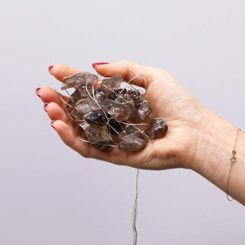 Luzes de Pedras Preciosas - Citrino Fumado