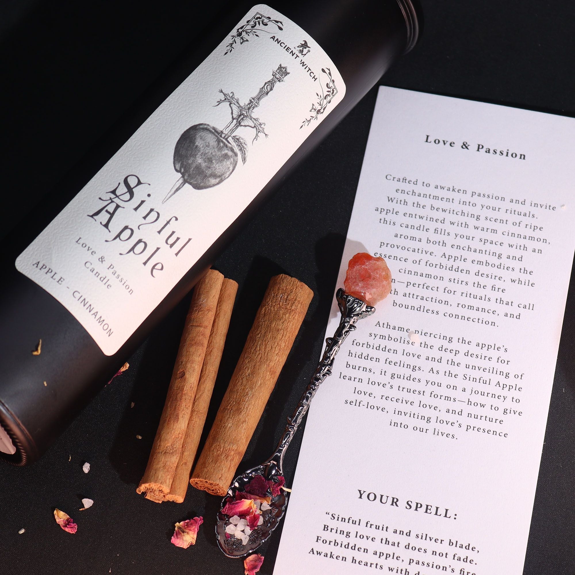 Velas purificadoras das bruxas antigas - Maçã pecaminosa