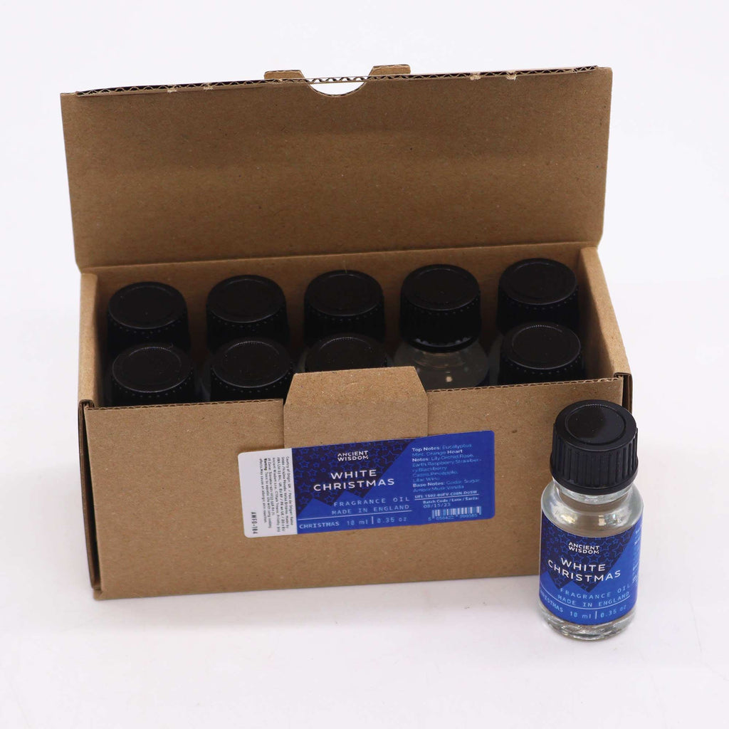 Óleo perfumado 10 ml - Natal Branco