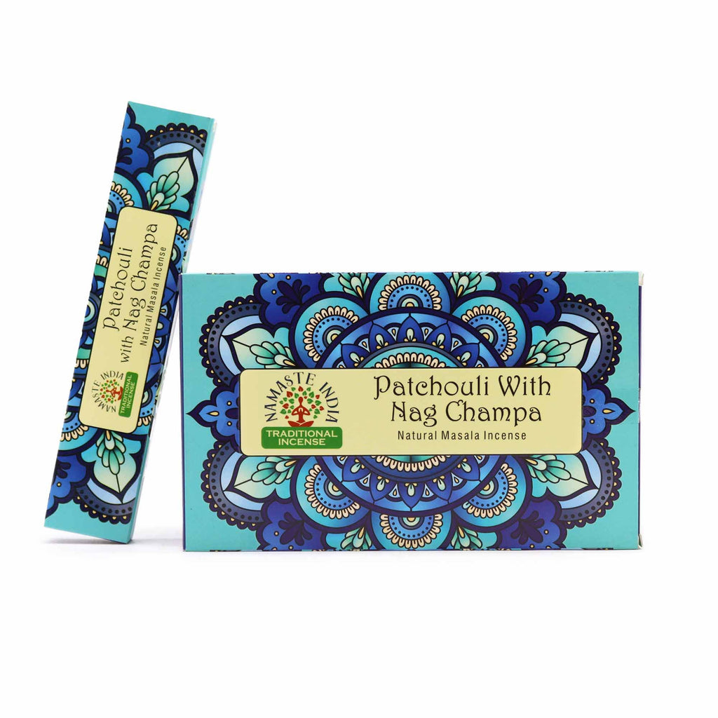 Incenso Namastê Mandala Masala - Pachouli e Nag Champa