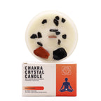 Velas de Cristal dos Chakras - Chakra Raíz - Muladhara