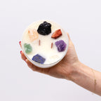 Velas de Cristal dos Chakras  - Sete Chakras