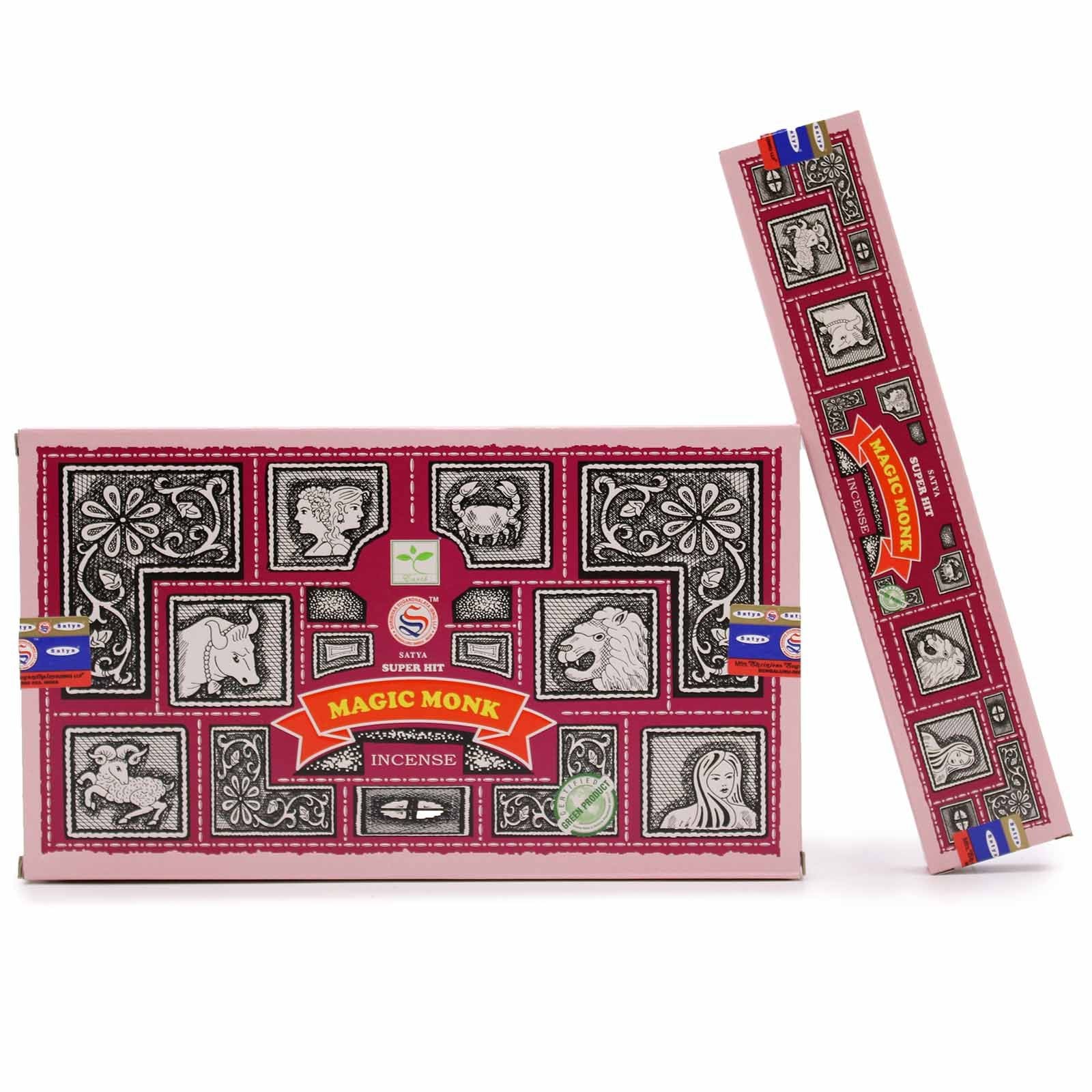 Monge Mágico - incenso Satya Nag Champa Super Hit