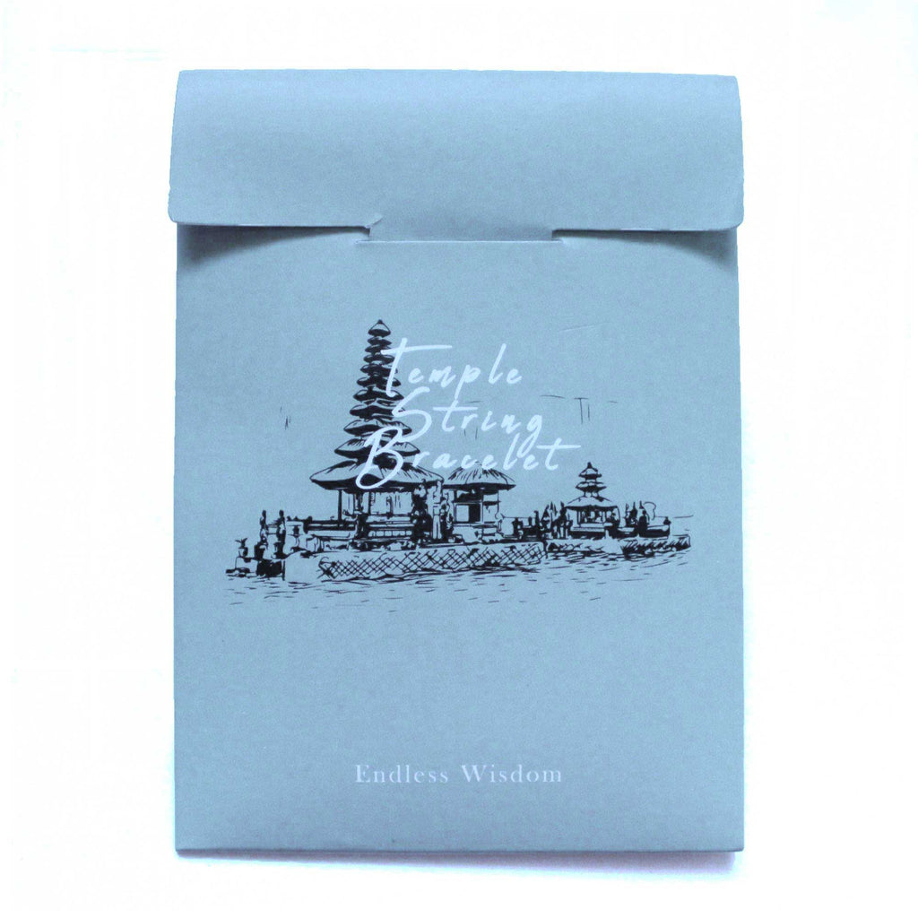Pulseira de corda do templo - Sabedoria infinita