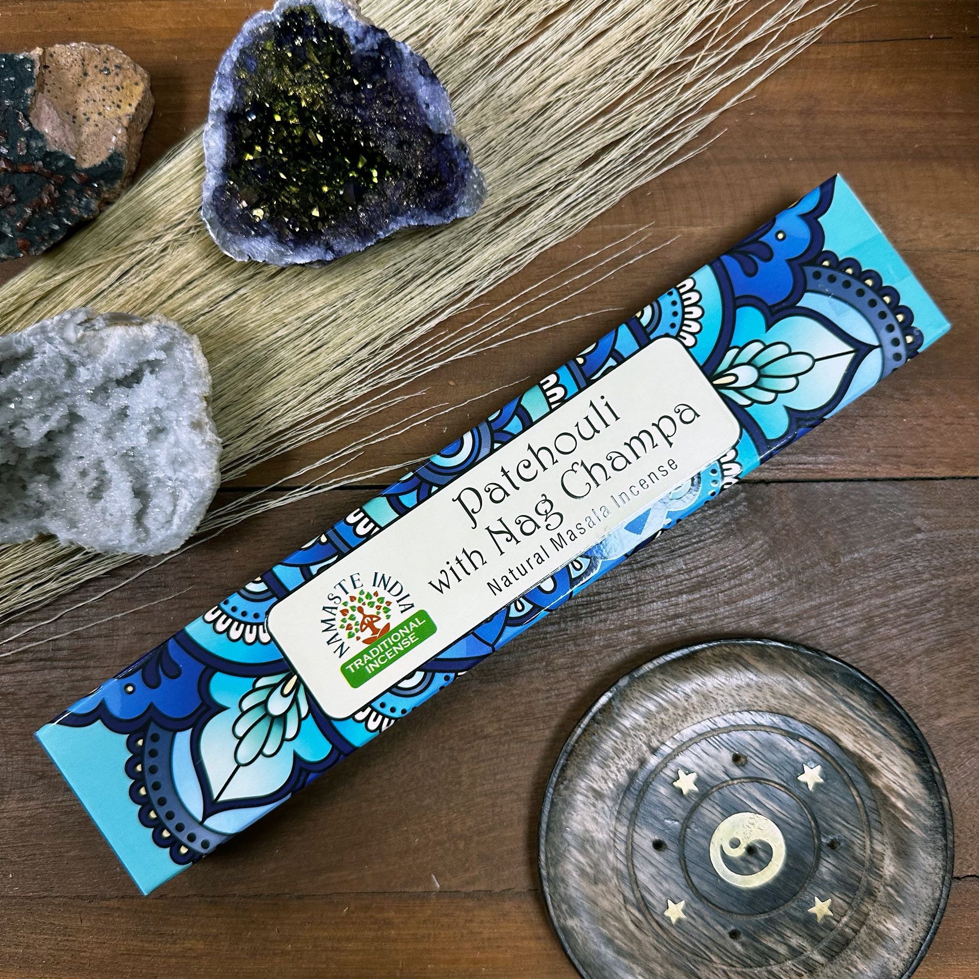 Incenso Namastê Mandala Masala - Pachouli e Nag Champa