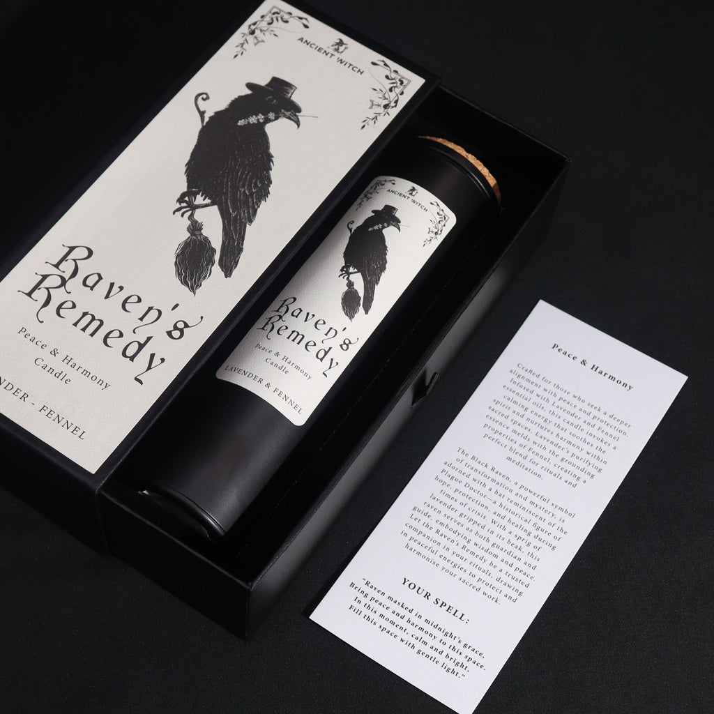 Velas Purificadoras de Bruxas Antigas - Remédio dos corvos