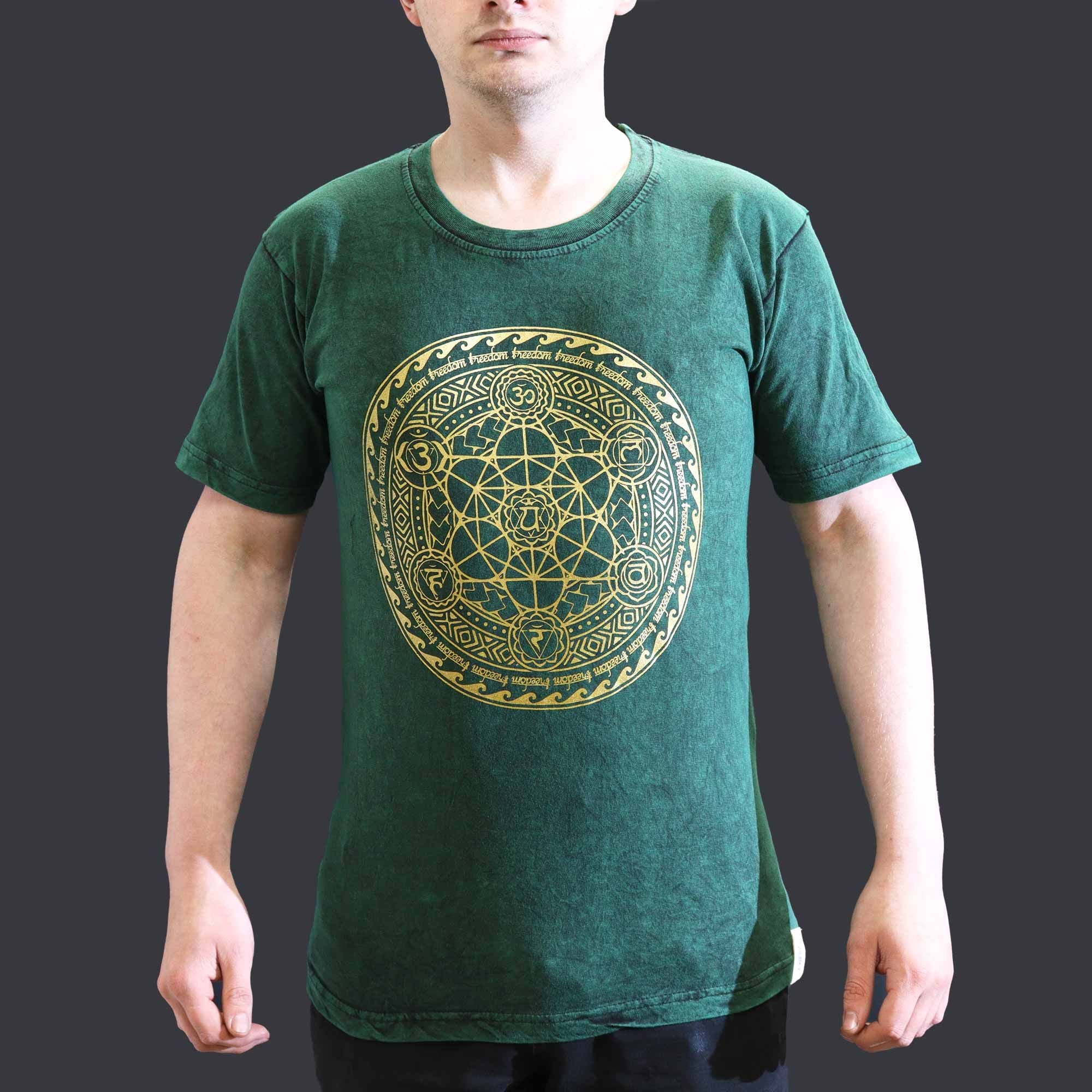Camiseta Nomad Sari Pequena - Chakra - Verde