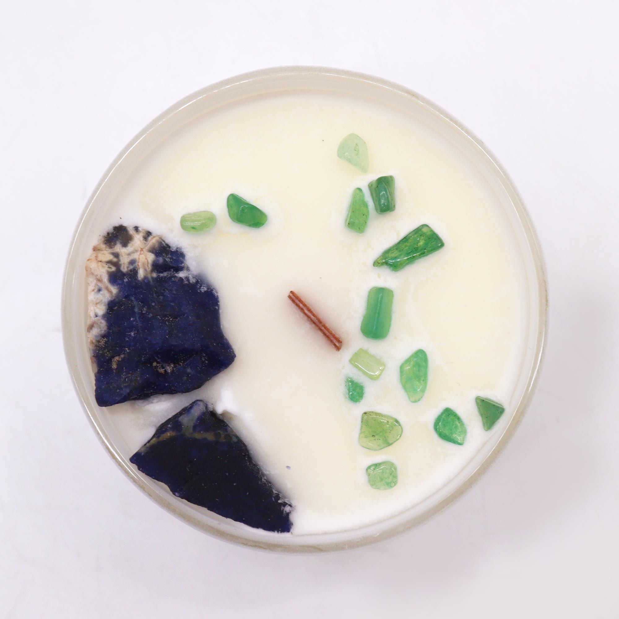 Velas de Cristal dos Chakras  - Chakra da garganta - Vishuddha