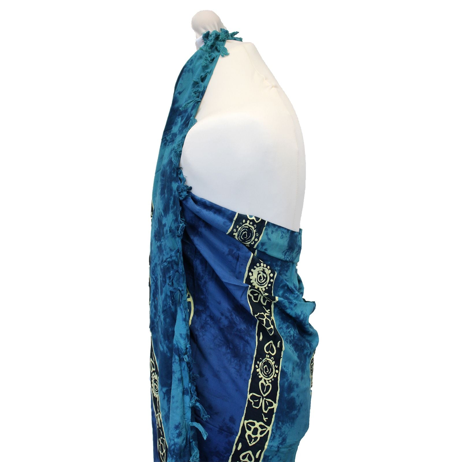 1x Pareô Celta de Bali - Moedas da Sorte (4 cores sortidas)