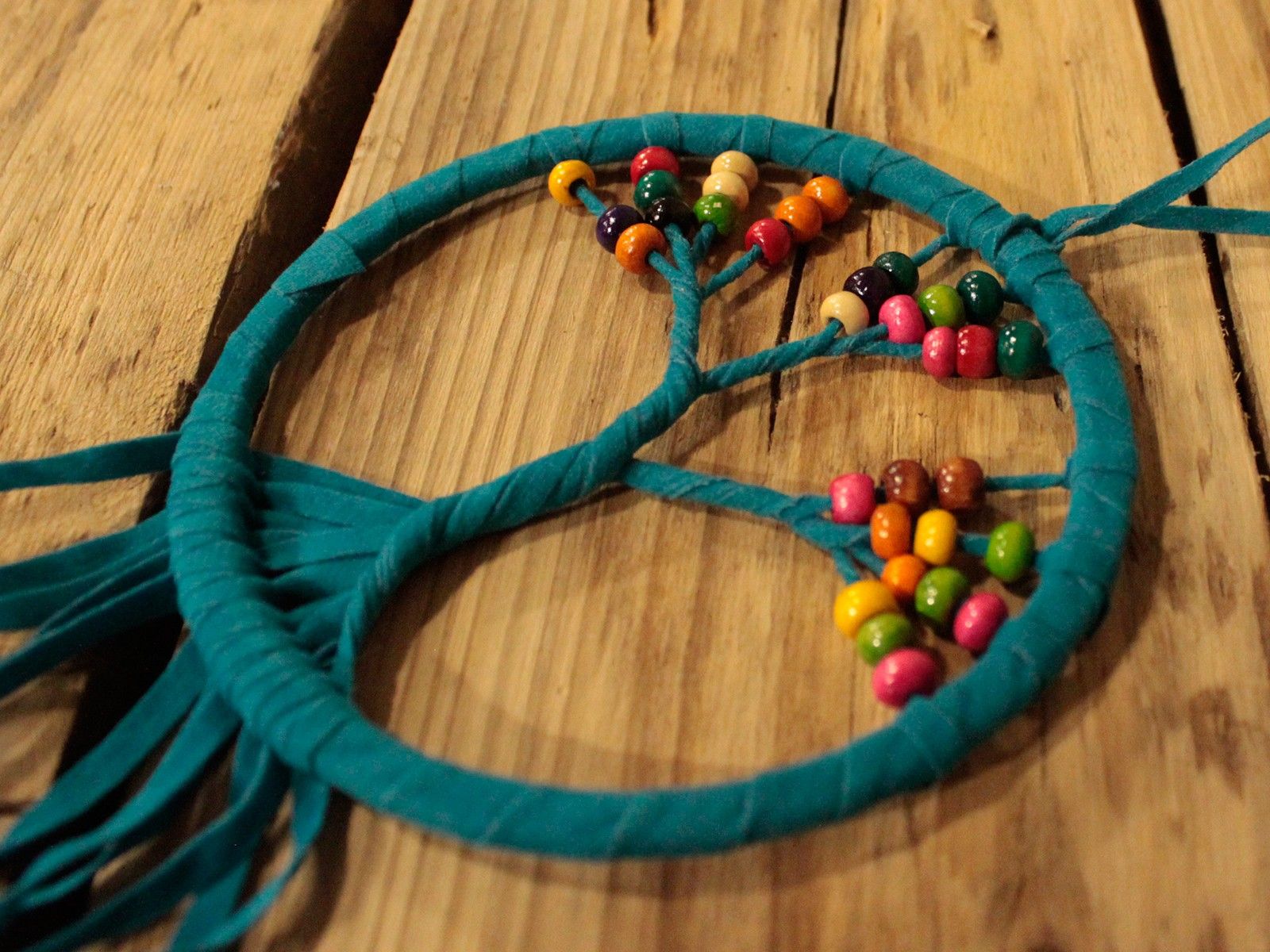 Apanhador de sonhos Árvore da vida - 12cm (sortido)