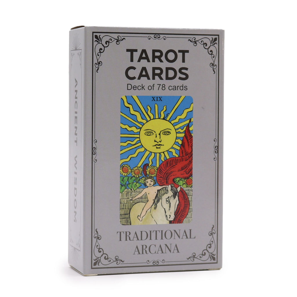 Cartas de Tarô com Livro Guia - Arcanos Tradicionais