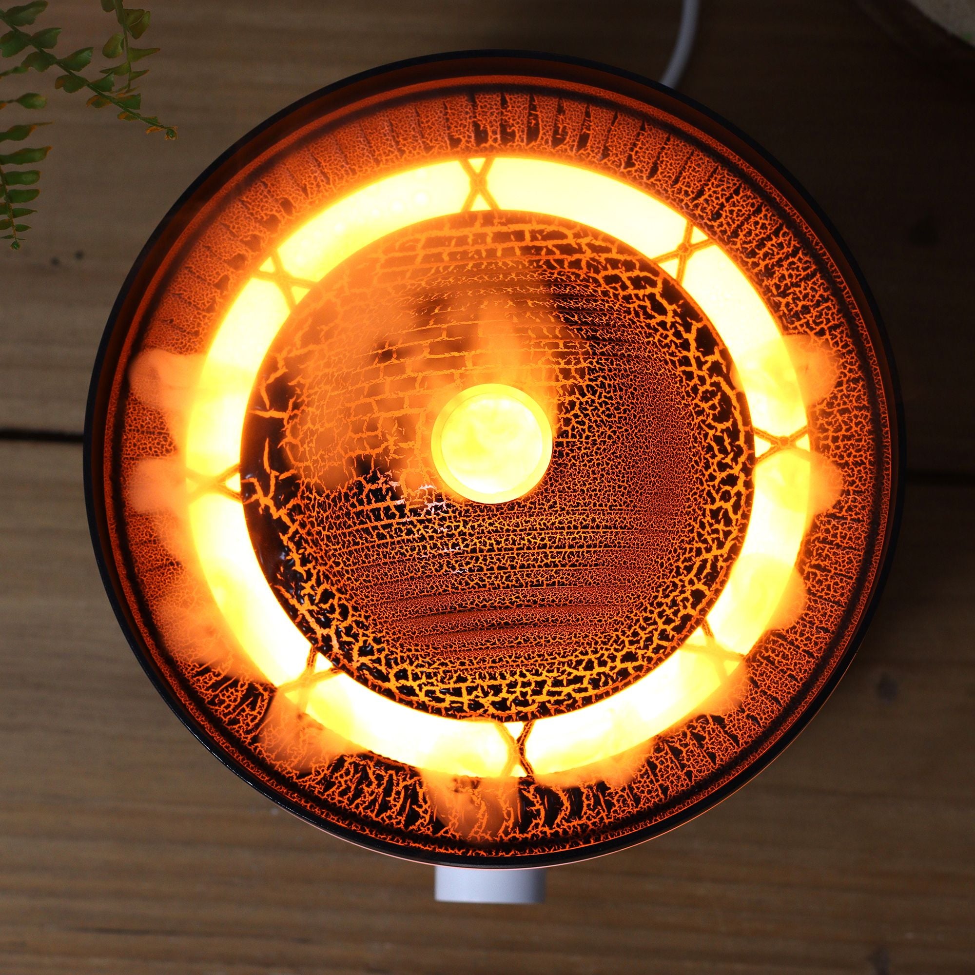 Difusor de aroma grande com efeito vulcânico - Duas cores