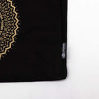 Bolsa tote extra grande lavada à pedra 14oz - Mandala da liberdade