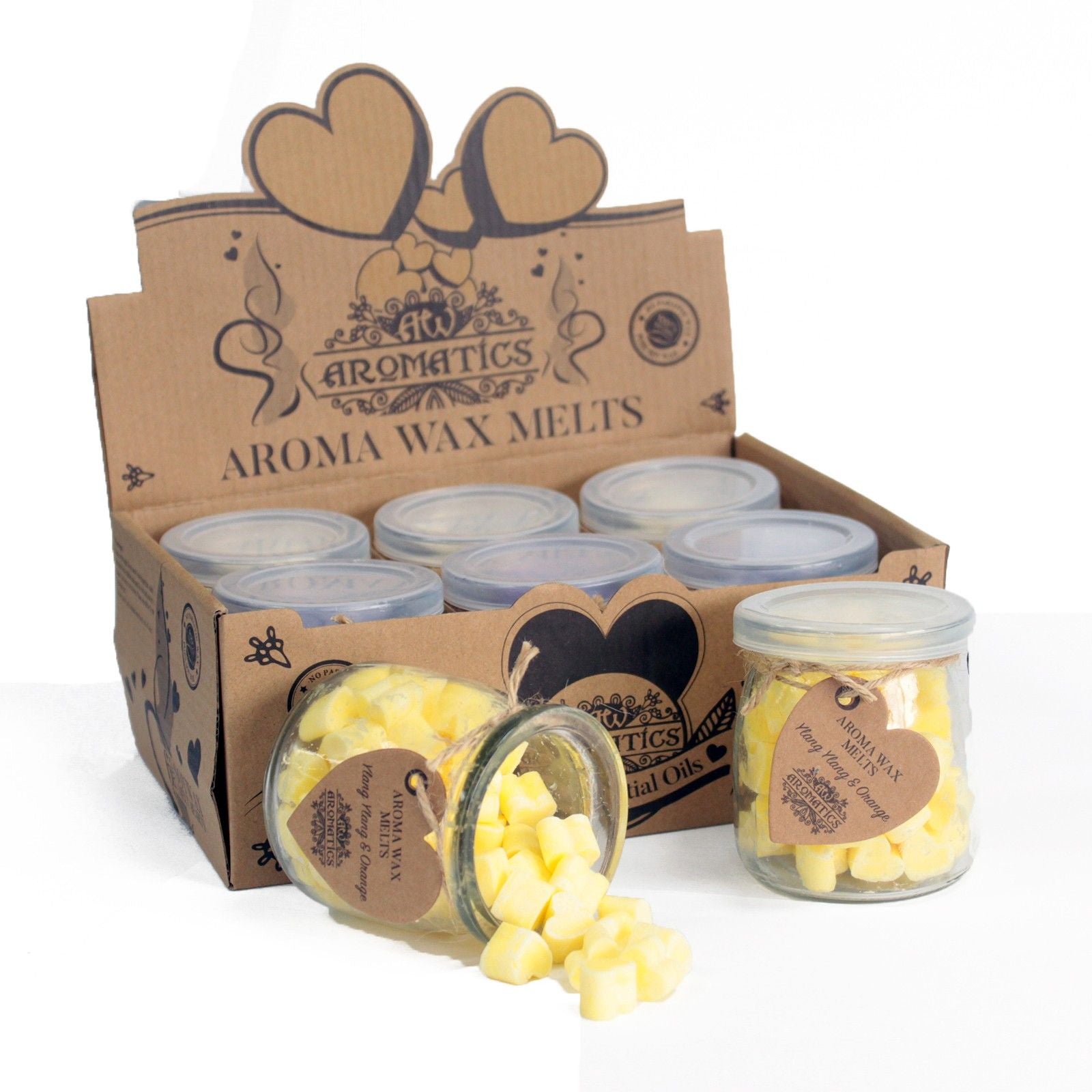 Cera Aromática Fundida - Ylang Ylang e Laranja