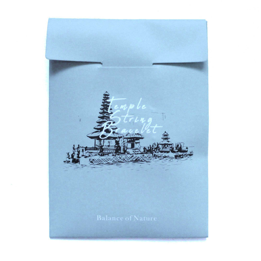 Pulsera de hilo del templo - Equilibrio de la naturaleza