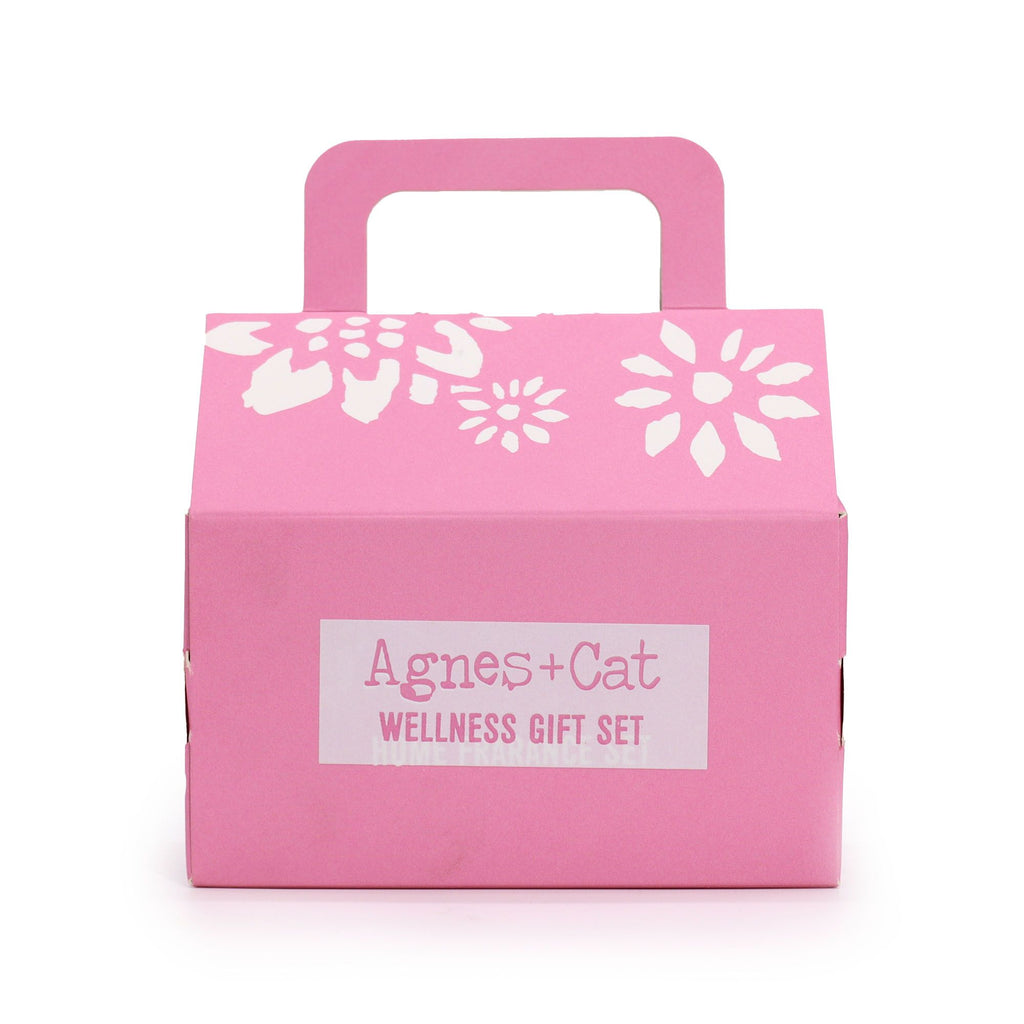 Agnes & Cat Conjunto de Presentes de Bem-Estar - Floração e Felicidade