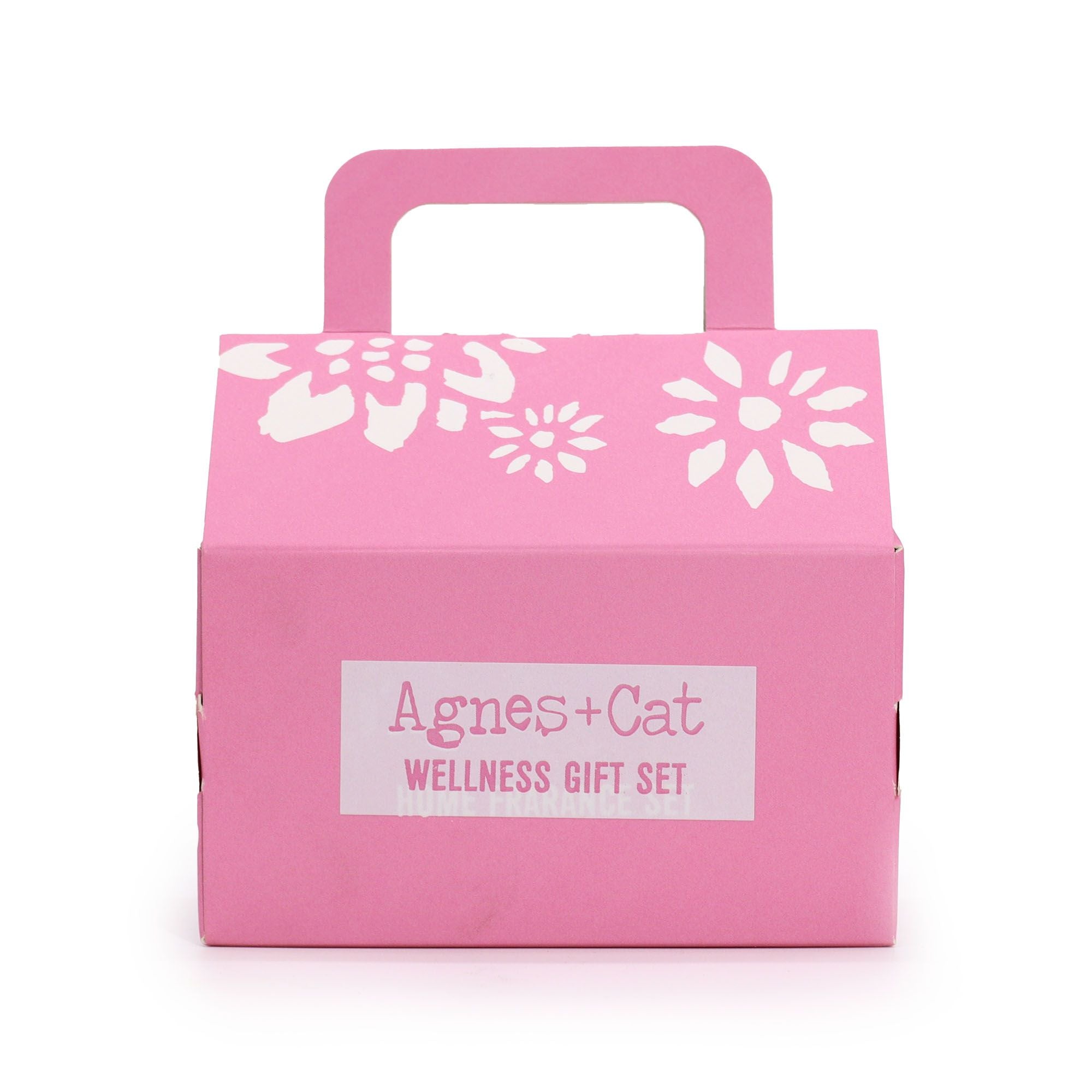 Agnes & Cat Conjunto de Presentes de Bem-Estar - Floração e Felicidade