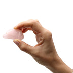 Pedras polidas L - Quartzo Rosa