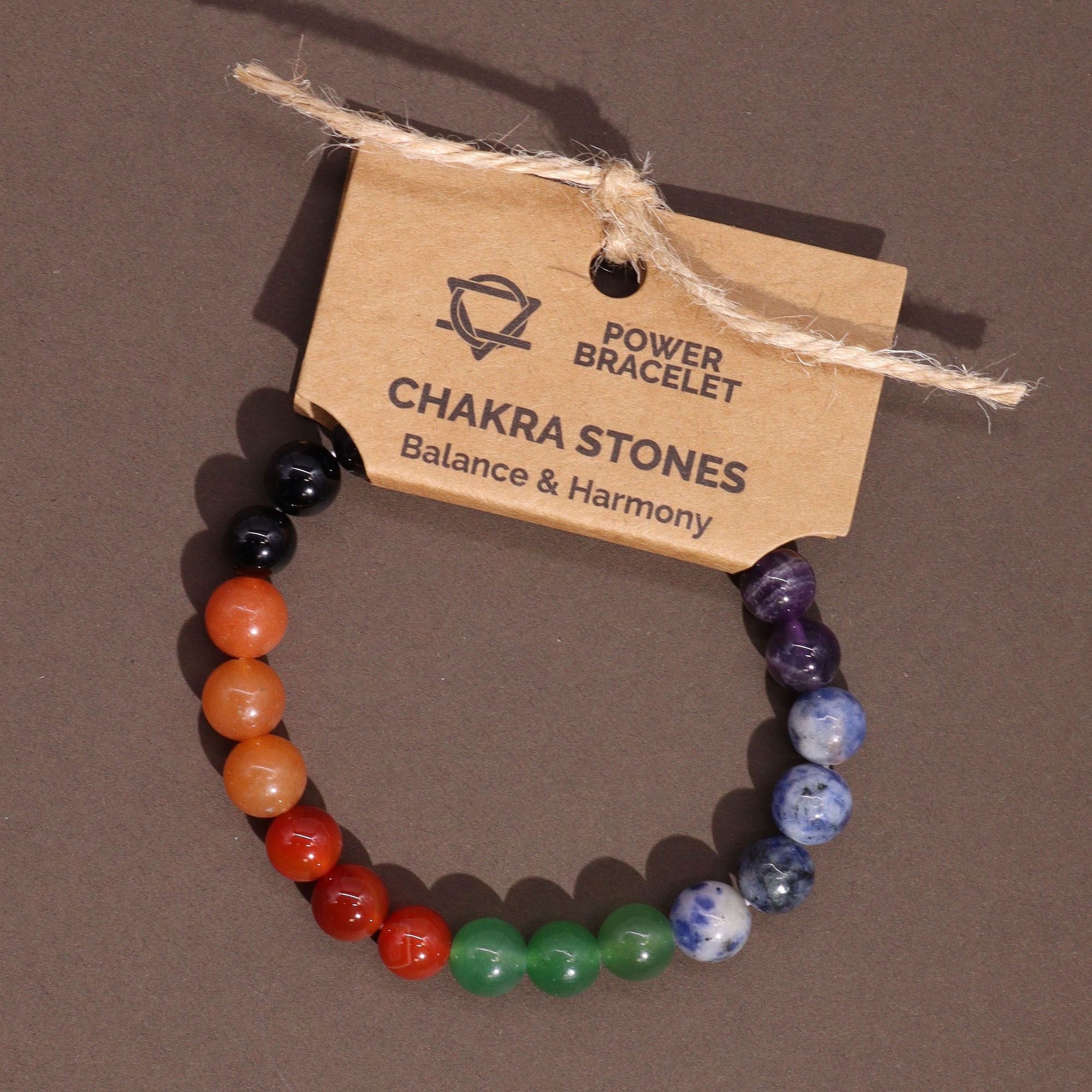Pulseira de Energia - Pedras dos Chakras