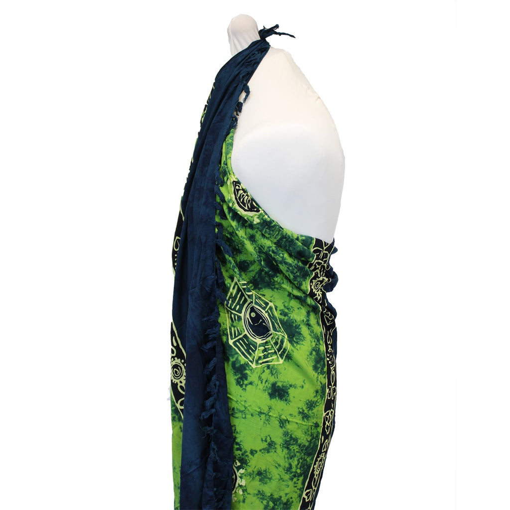 1x Pareô Celta de Bali - Yin e Yang (4 cores sortidas)