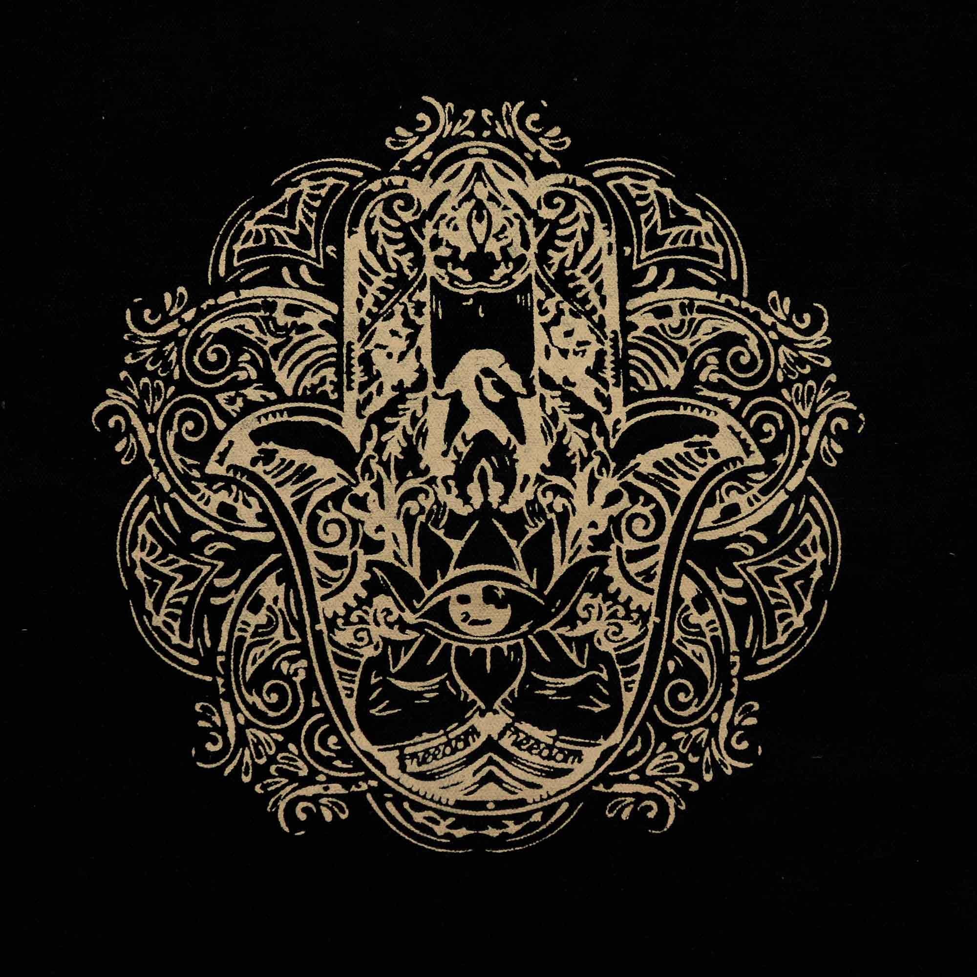 Bolsa Tote Extragrande Chocolate Lavado a Pedra 14oz - Mão de Fátima da Liberdade