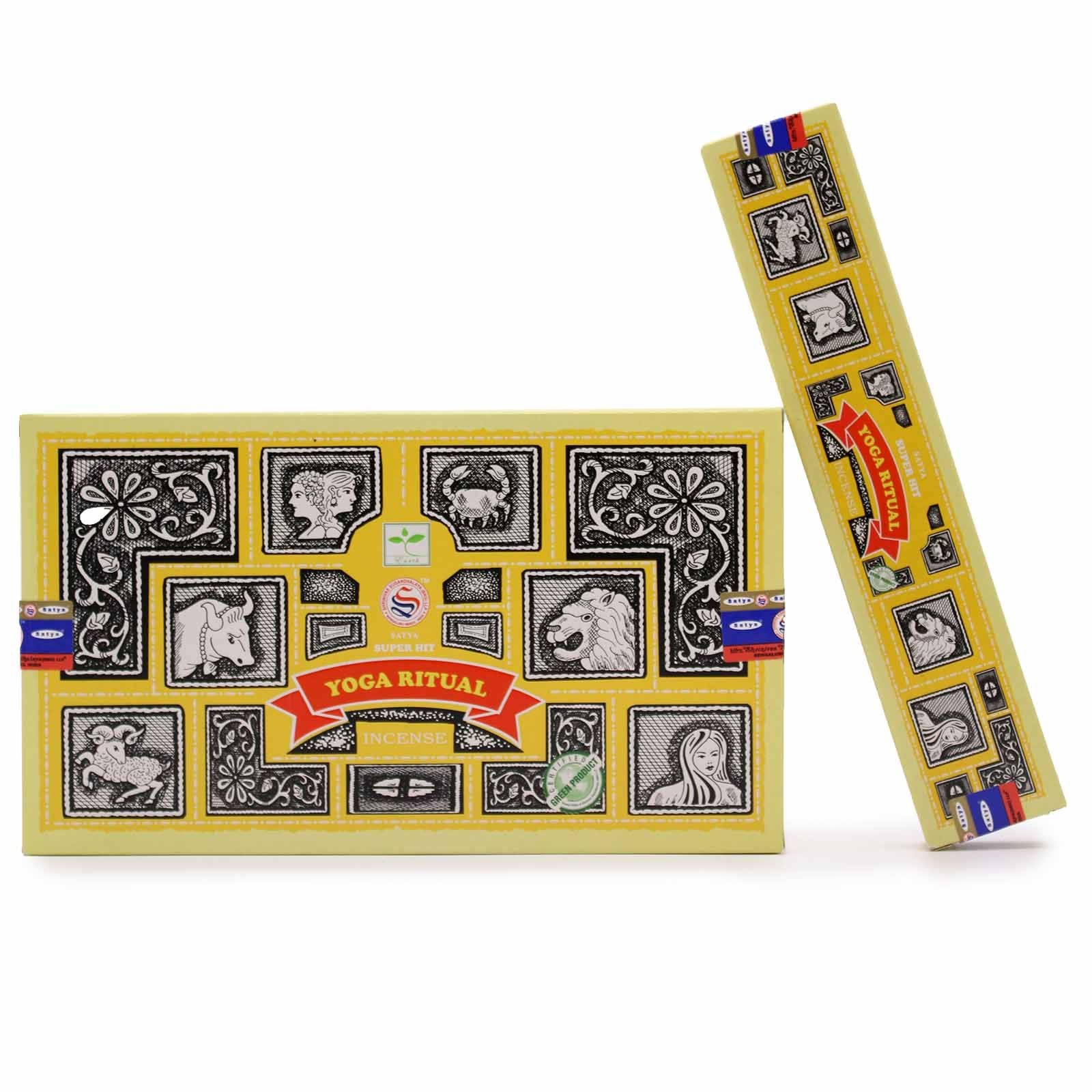 Ritual de Yoga - Incenso Satya Nag Champa Super Hit