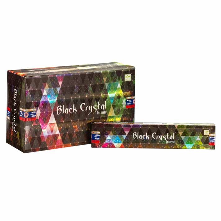 Black Crystal - Incenso Satya Nag Champa 15g