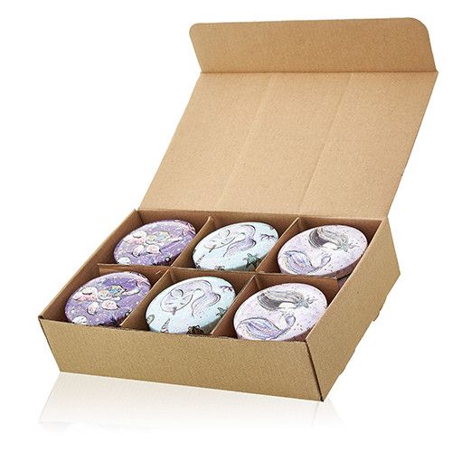 Vela artística de folha de flandres - Vida marinha - Framboesa