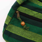 Bolsa Bandolera Nepal (Correia Ajustável) - Verde Bosque