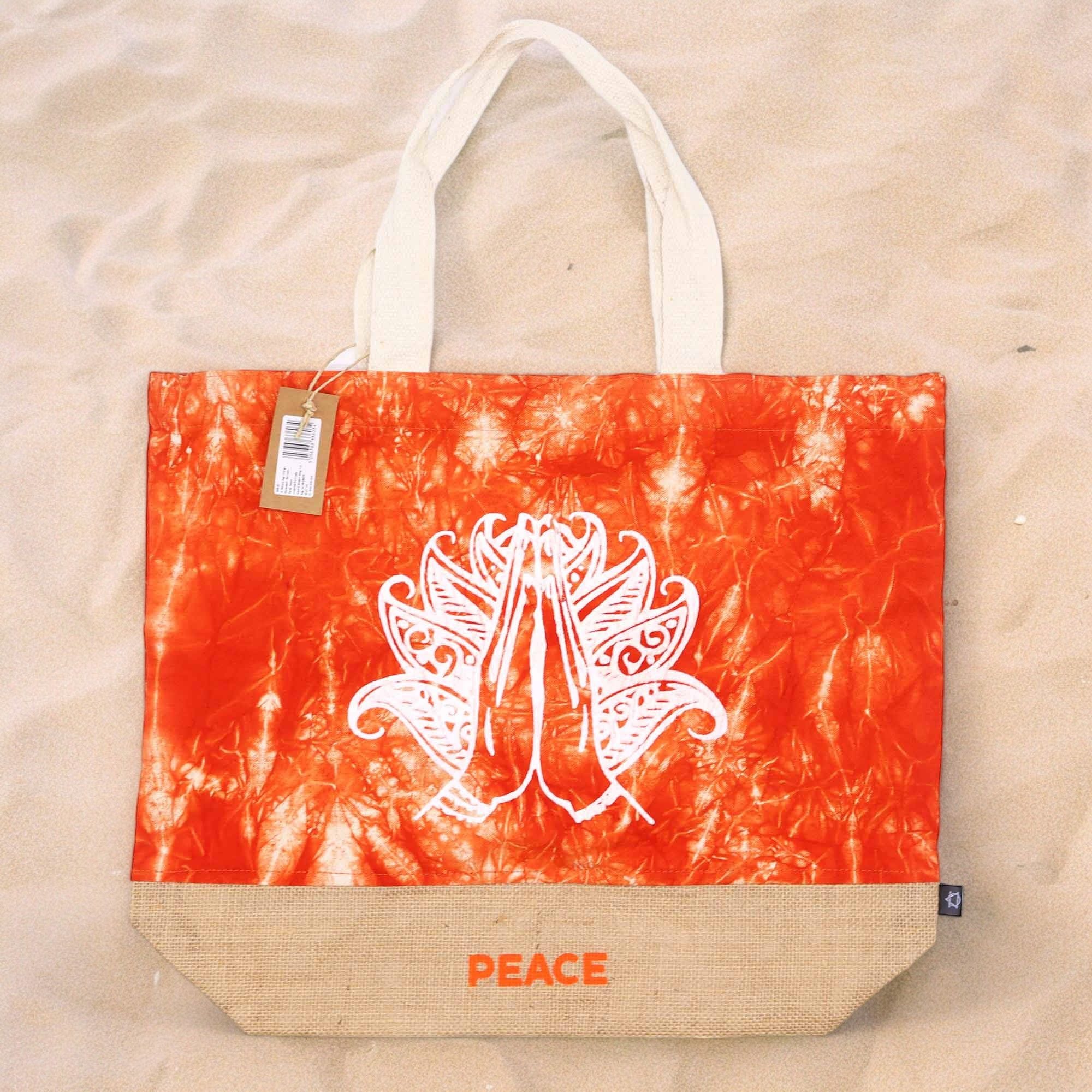 Bolsa All Natural - Laranja - Mano Namasté - Paz