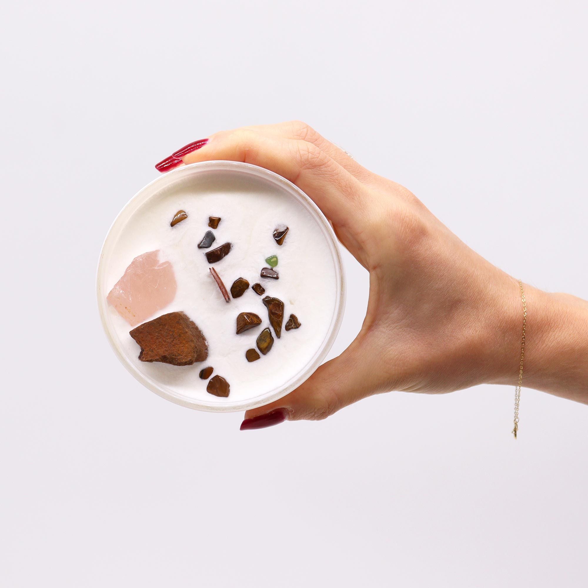 Velas de Cristal dos Chakras - Chakra Gênito-Urinário - Svadhisthana