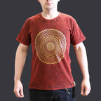 Camiseta Nomad Sari pequena - Mandala - Granada