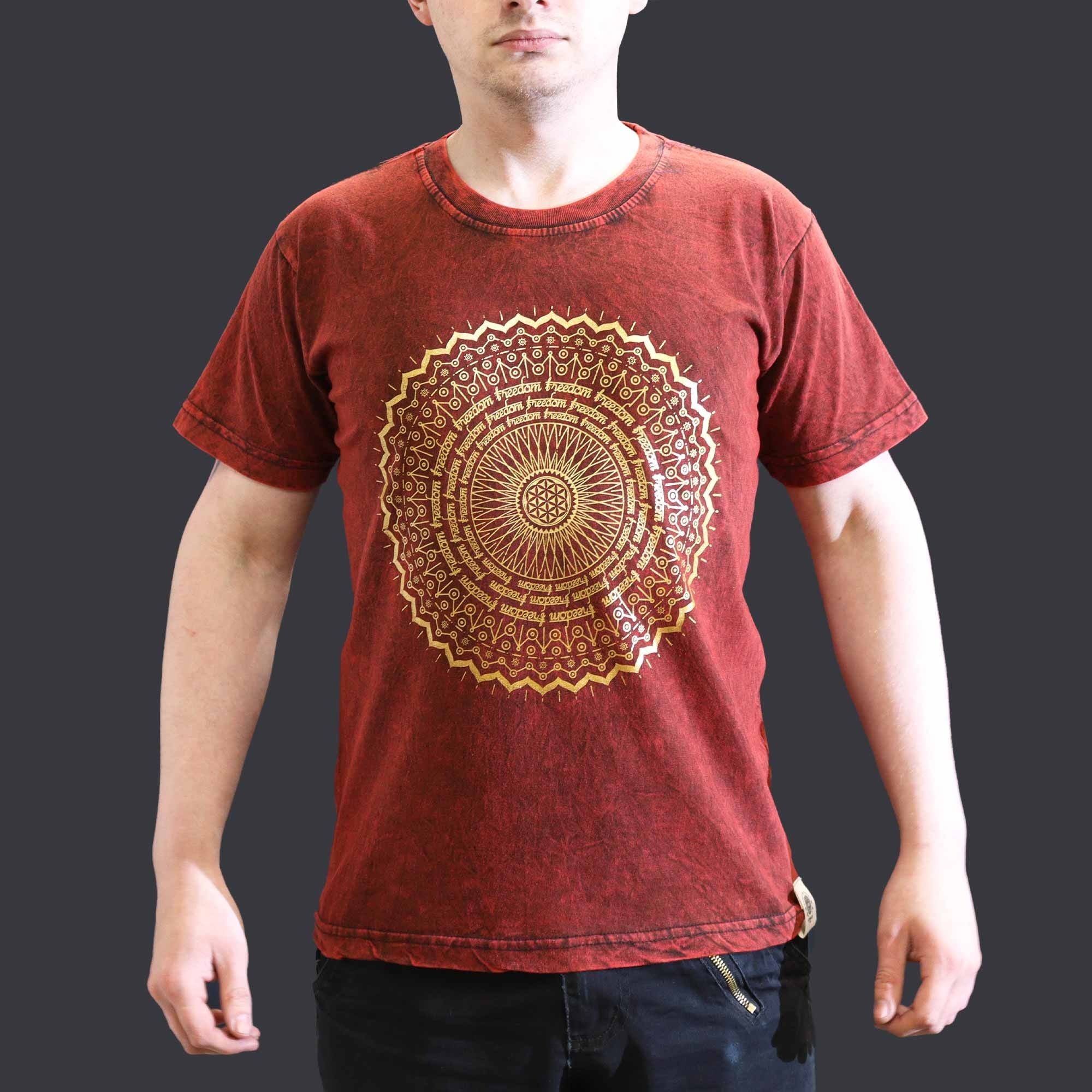 Camiseta Nomad Sari pequena - Mandala - Granada