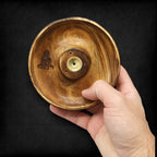 Disco porta incenso para cones e varetas - Buda