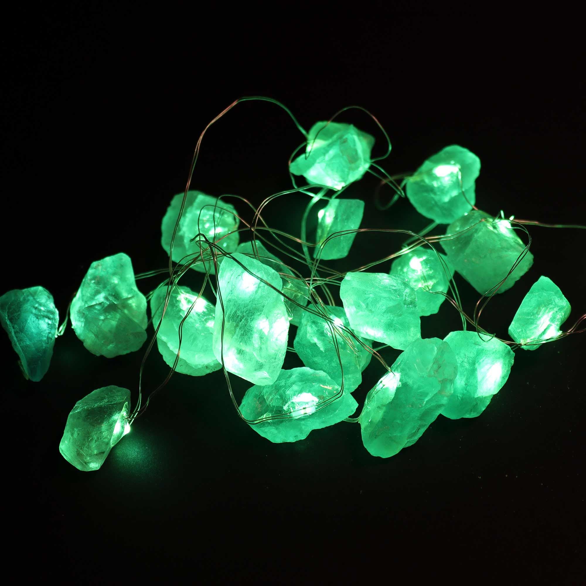 Luzes de Pedras Preciosas - Cristal de Jade