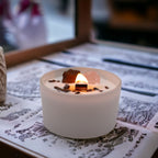 Velas de Cristal dos Chakras - Chakra Gênito-Urinário - Svadhisthana