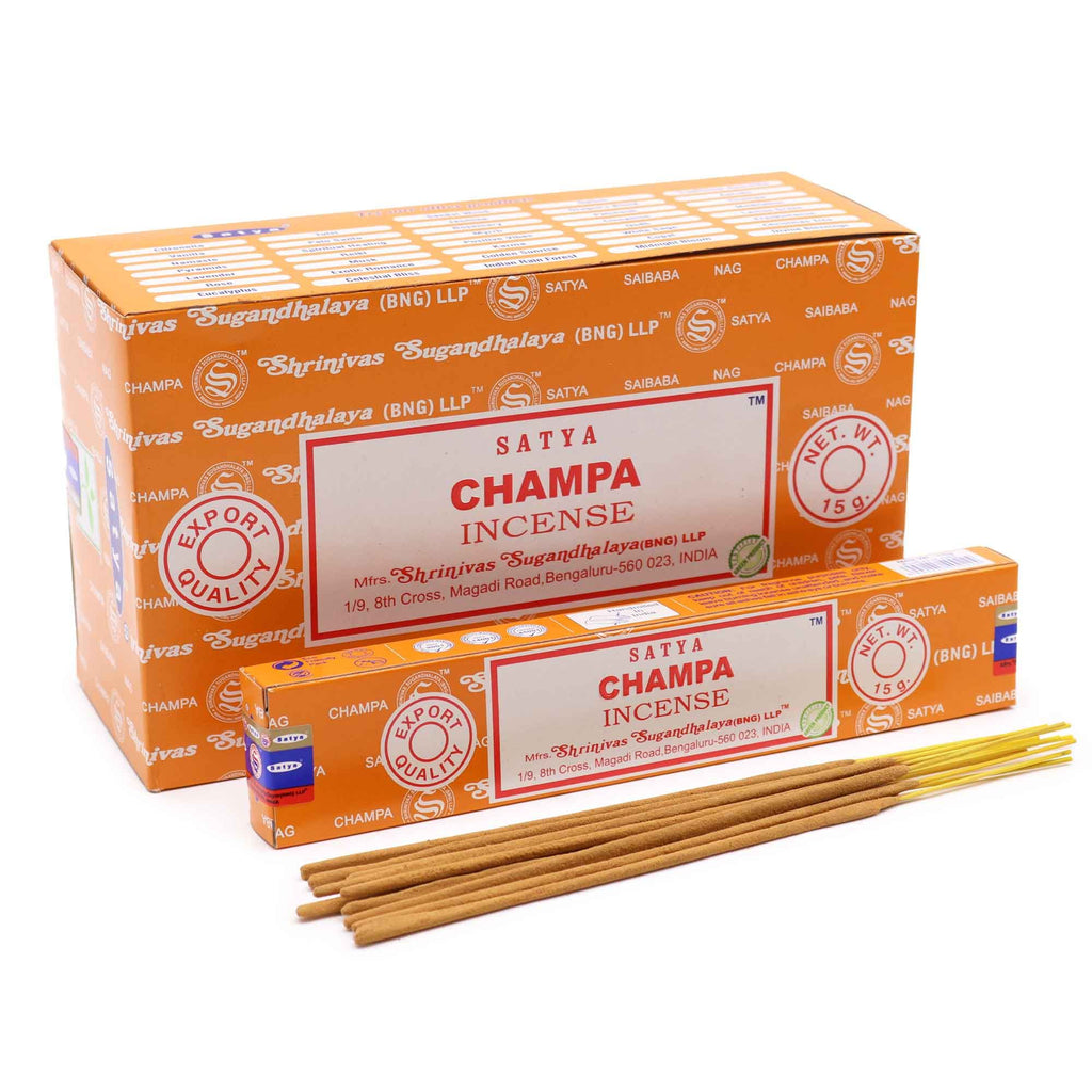 Champa - Varetas de incenso Satya 15g