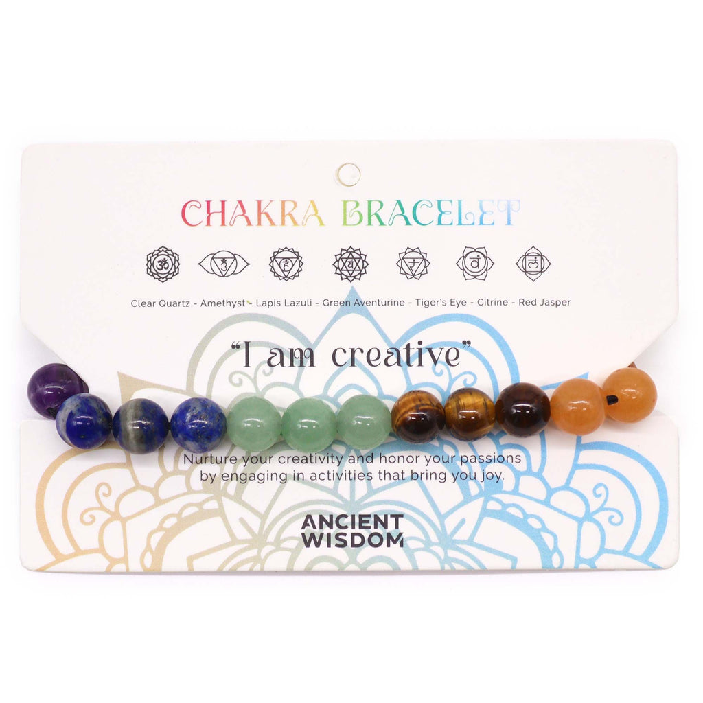 Pulseiras de Chakras - 21 pedras