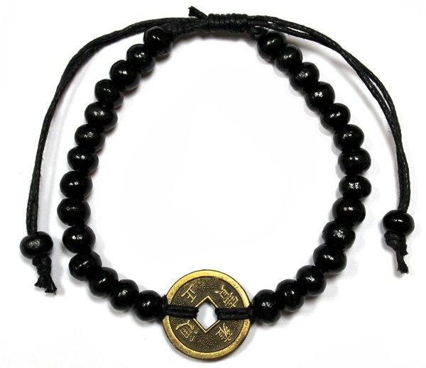 Pulseiras Feng Shui - Preta