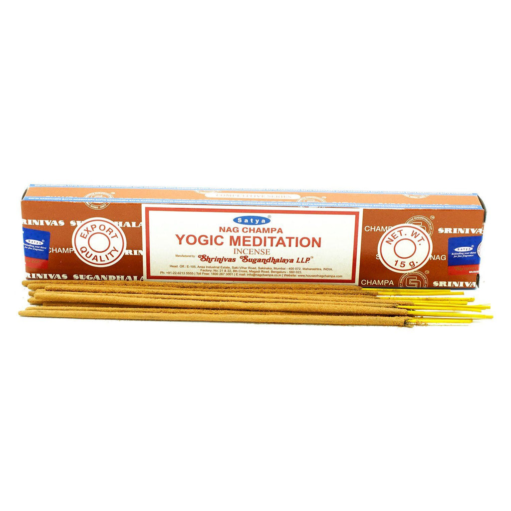 Meditação iogue - Varetas de incenso Satya 15g