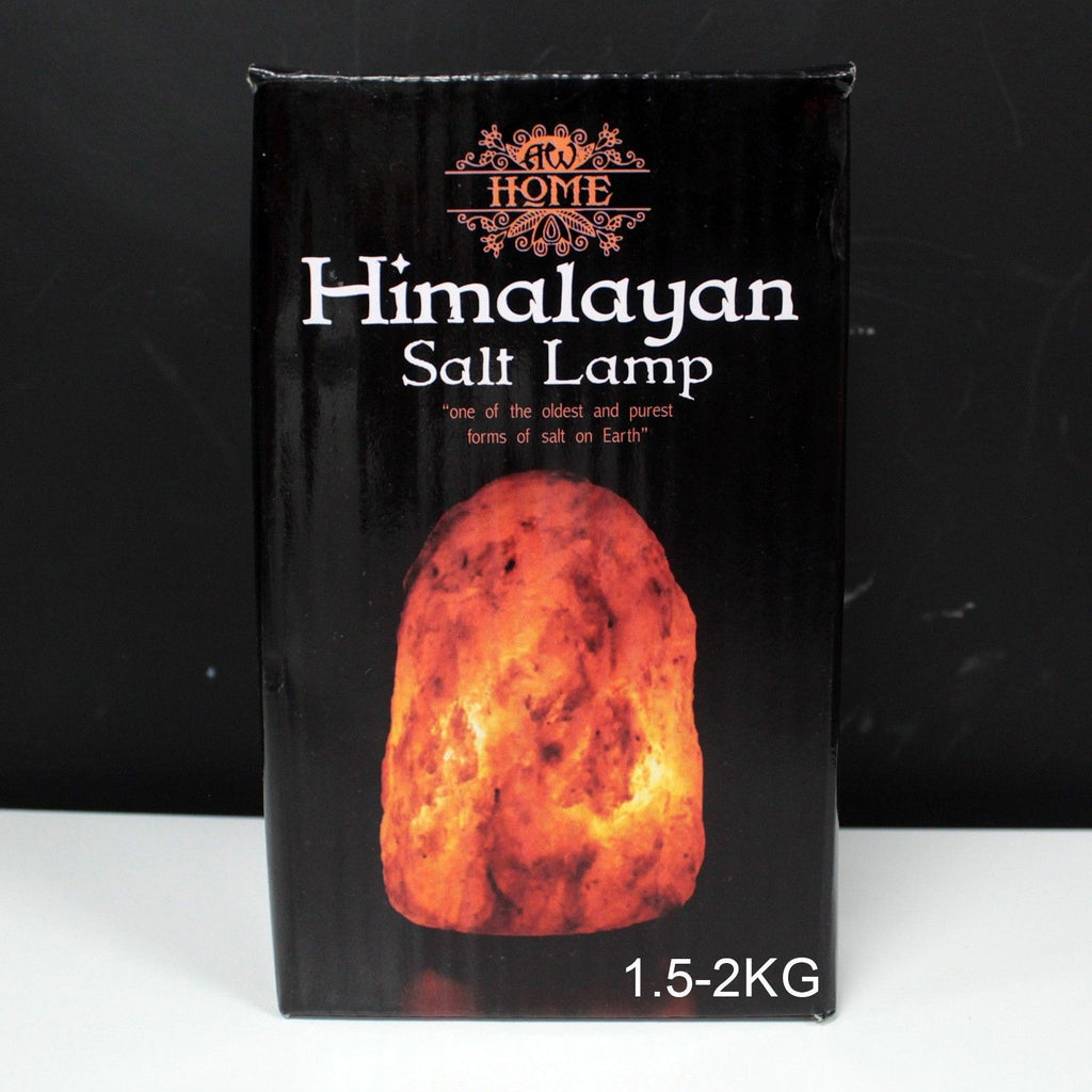 Lâmpada de sal natural do Himalaia de 1,5-2 kg