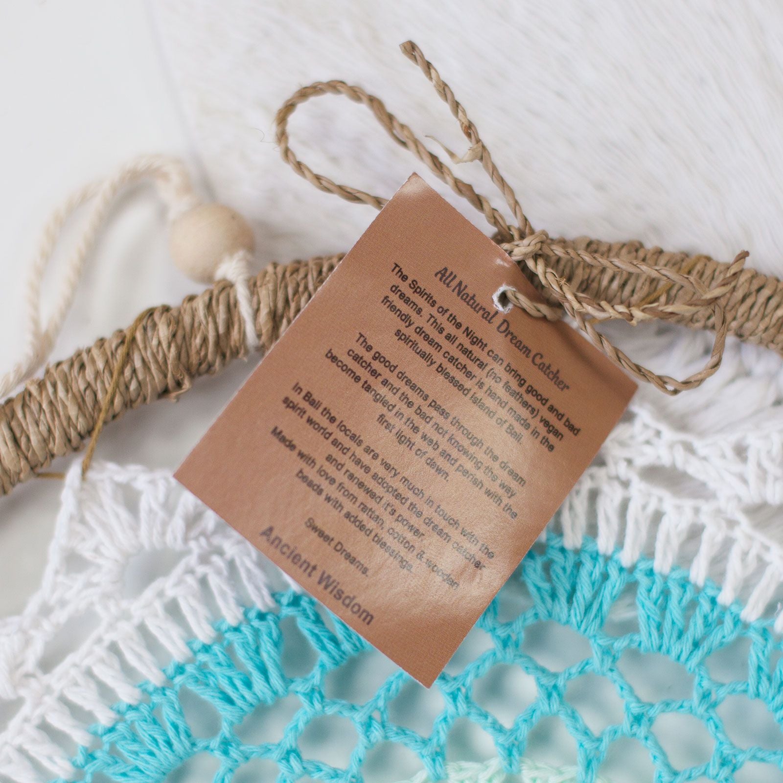 Apanhador de sonhos - Elementos Turquesa Médio