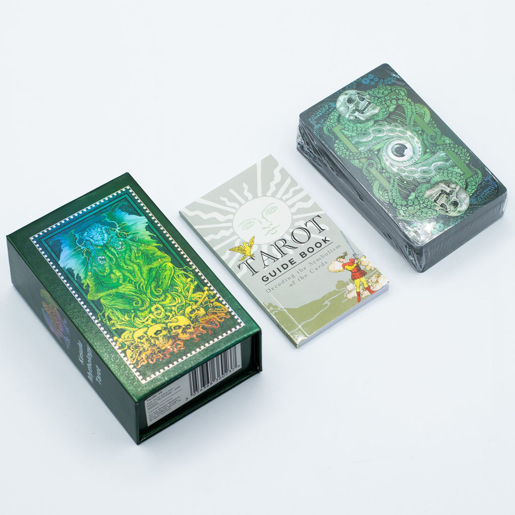 Tarot card deck with metallic foil - Kesulu Mythology - with booklet