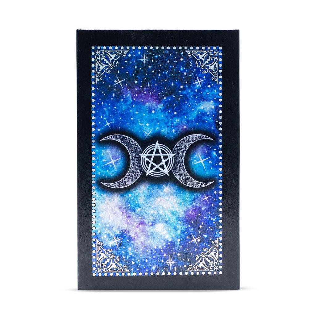 Tarot card set with blue sheet - Moon Face - with booklet